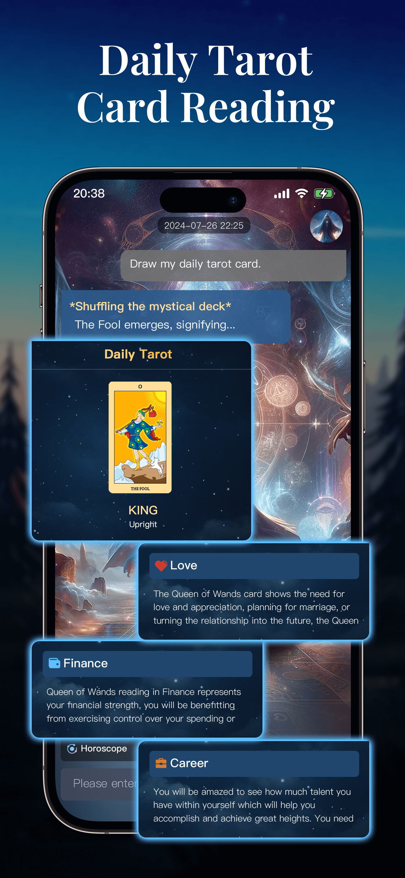 Cosmica AI Astrology & Tarot Personalized Horoscopes, Birth Chart